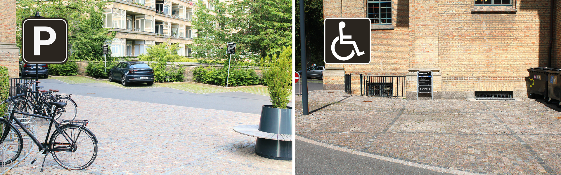 Parkering ved Ansgars Kirken